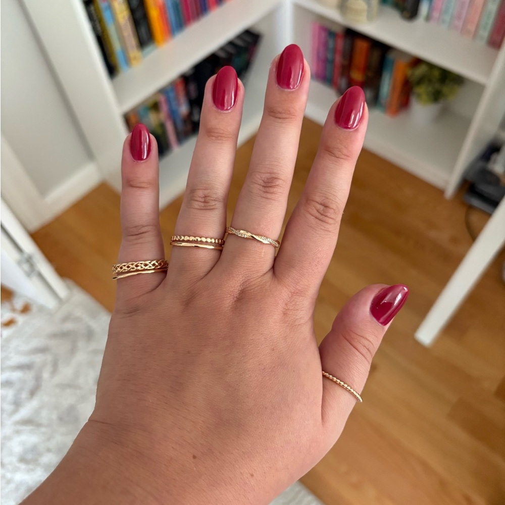 Gold Ring Set